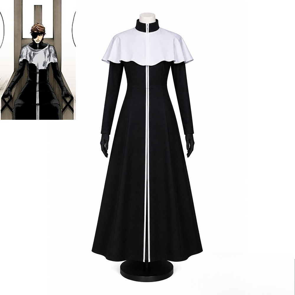 Aizen Sousuke Cosplay Costume  - огляд і ціна Black Face Mask Pack